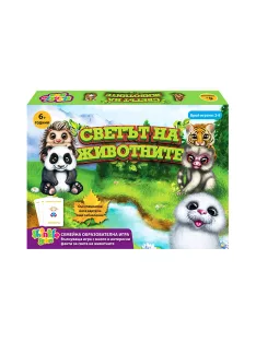 Детска образователна игра Thinkle Stars "Светът на животните"