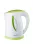 Кана за вода ECG RK 1758 Green, 2200W, 1.7L, Бял/Зелен - Код G5064