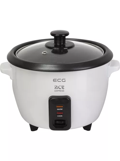 Оризоварка ECG RZ 060, 300W, 0.6L, Бял - Код G5129