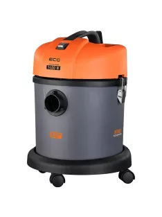   Прахосмукачка за мокро и сухо почистване ECG VM 3140 Hobby, 1400W, 20l, Сив/Оранжев  - Код G5203