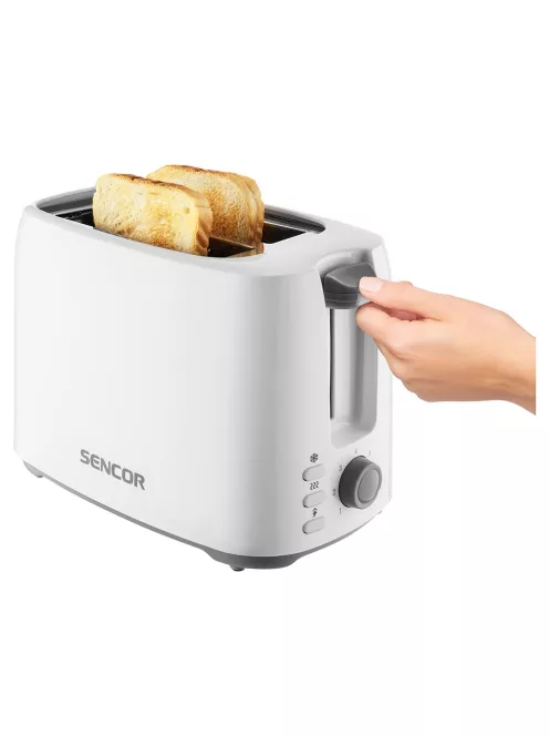 Тостер Sencor STS 2606WH, 750 W, Бял - Код G5260