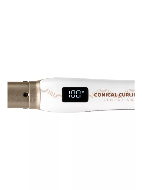 Маша за коса ECG KE 2451 Simply Curly, 40W, 80–230 °C, Бял - Код G5417