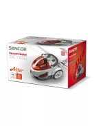 Прахосмукачка без торба SENCOR SVC 730RD-EUE2, 800W ECO мотор, контейнера 1.5L, 76 dB, Сив - Код G5433