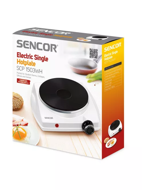 Електрически котлон SENCOR SCP 1503WH-EUE4, 1500 W, Бял - Код G5473
