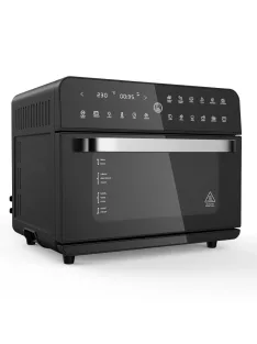   Мултифункционална фурна с горещ въздух ZEPHYR ZP 1441 V Deluxe, 25 литра, 1800W, Черен - Код G8363