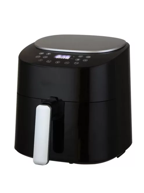 Фритюрник с горещ въздух Rosberg Premium RP51980O, 40-220 C, 1300W, 4.2 литра, Сушене на плодове, Дигитален, 8 програми, Черен - Код G8607