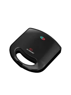   Сандвич мейкър ELEKOM ЕК-1808M, 780W, Черен - Код G8695