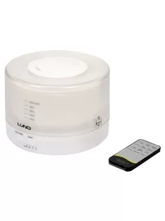   Арома дифузер LUND, WHITE, 12 W, 500 ml, Бял - Код G8701