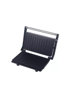   Сандвич преса Rosberg R51442J, 1300W, Незалепващи плочи, Черен - Код G8900