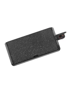   Електрическа скара Muhler MG-5126, 2200W, 1/2 оребрена, 1/2 гладка, Черен - Код G8952
