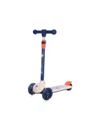 Тротинетка LORELLI TAMTAM CRAZY NAVY BLUE, Регулируема дръжка в 3 позиции, До 50кг., Син - Код L11411