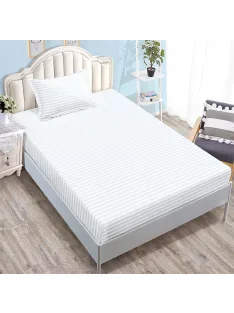   Долен чаршаф с ластик и калъфка (за матрак от 80x200 до 90x200) EmonaMall, 2 части - Модел S17770