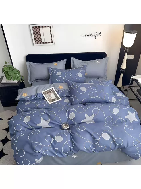 Двулицево спално бельо EmonaMall, 6 части - Модел S18349