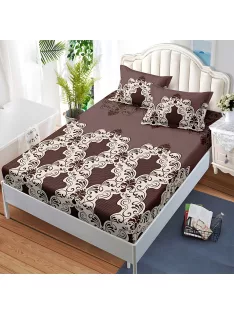   Долен чаршаф с ластик и две калъфки (за матрак от 160x200 до 180x200) EmonaMall, 3 части - Модел S19315