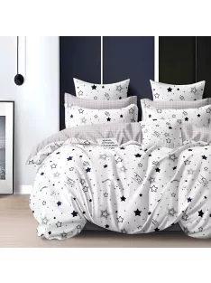   Двулицево спално бельо с ластик EmonaMall, 6 части - Модел S19478